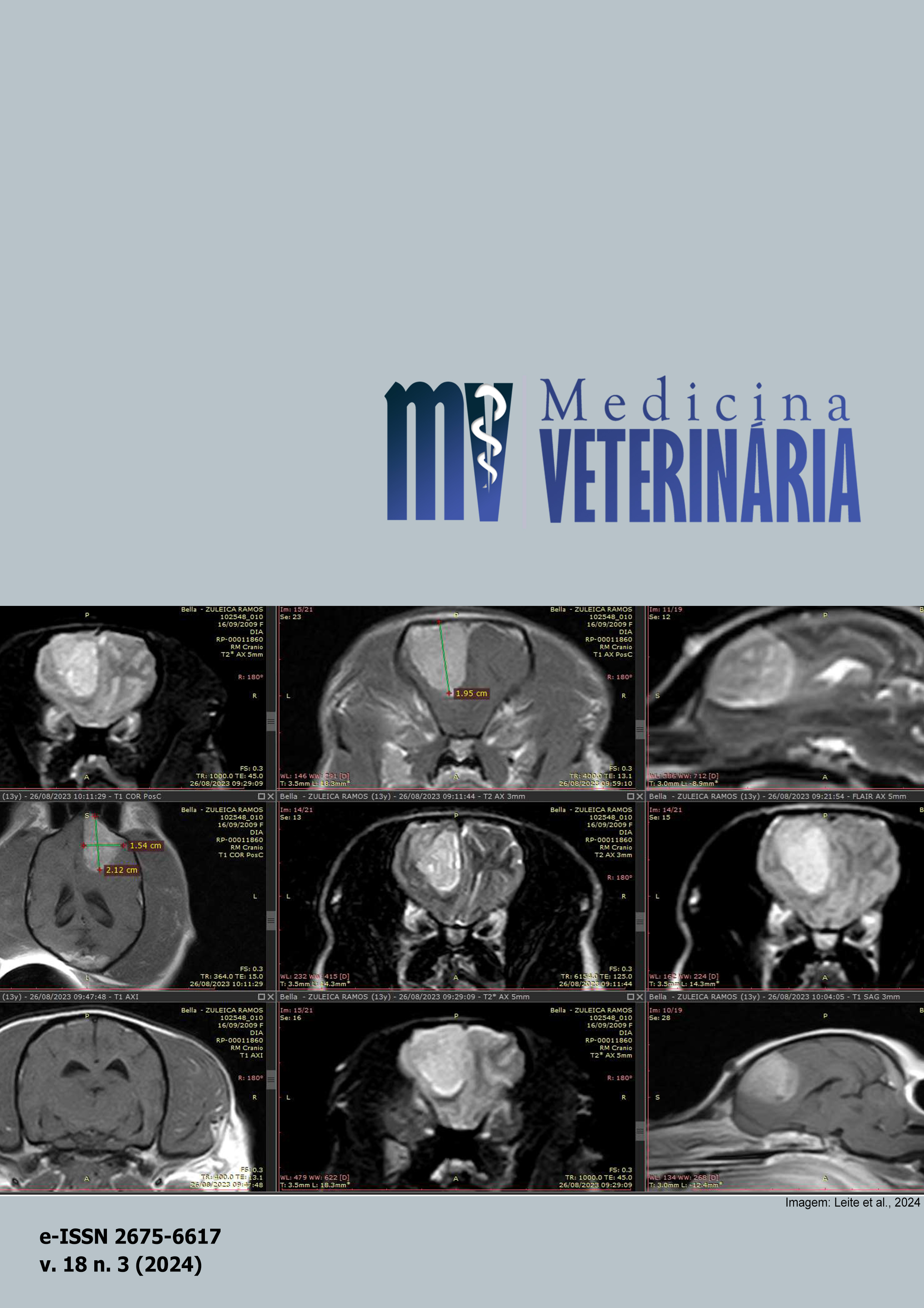 					View Vol. 18 No. 3 (2024): Medicina Veterinária
				