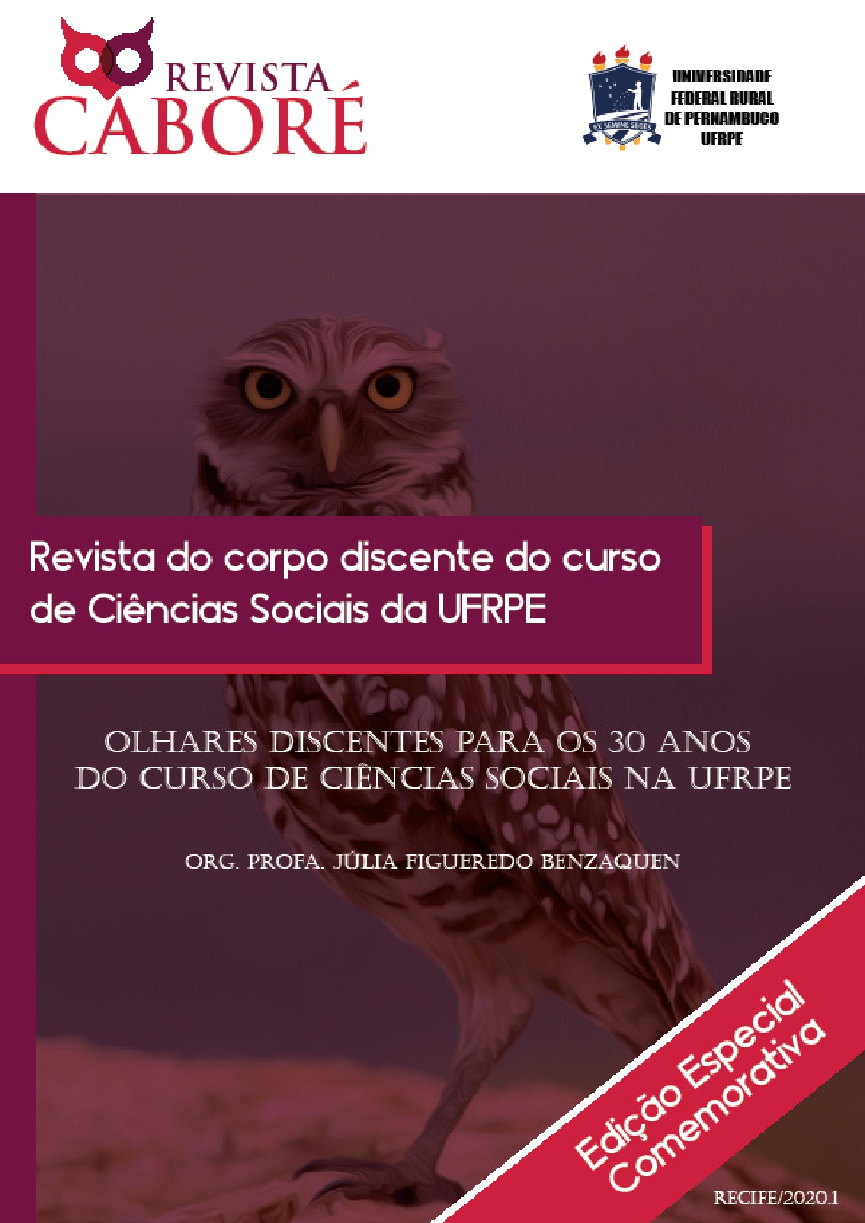 					View Vol. 1 No. 3 (2020): Edição Comemorativa 30 Anos de Ciências Sociais na UFRPE
				